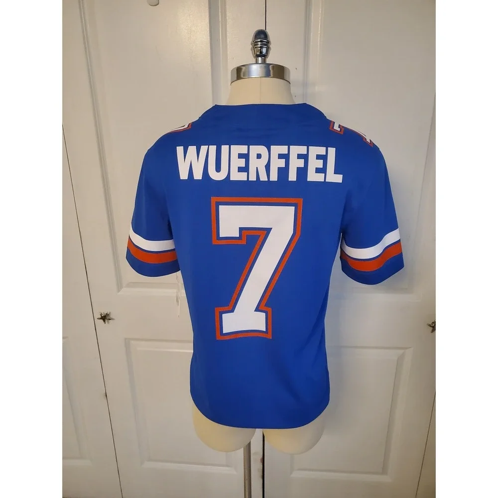 NIKE Jordan Brand Florida Gators DANNY‎ Wuerffel #7  Ring Of Honor Jersey Size M